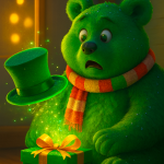 BearlyThere™© AgeeroMax™ Tabatha™© Barry Bear ™©_suprised at window_042049